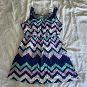 Chevron summer dress